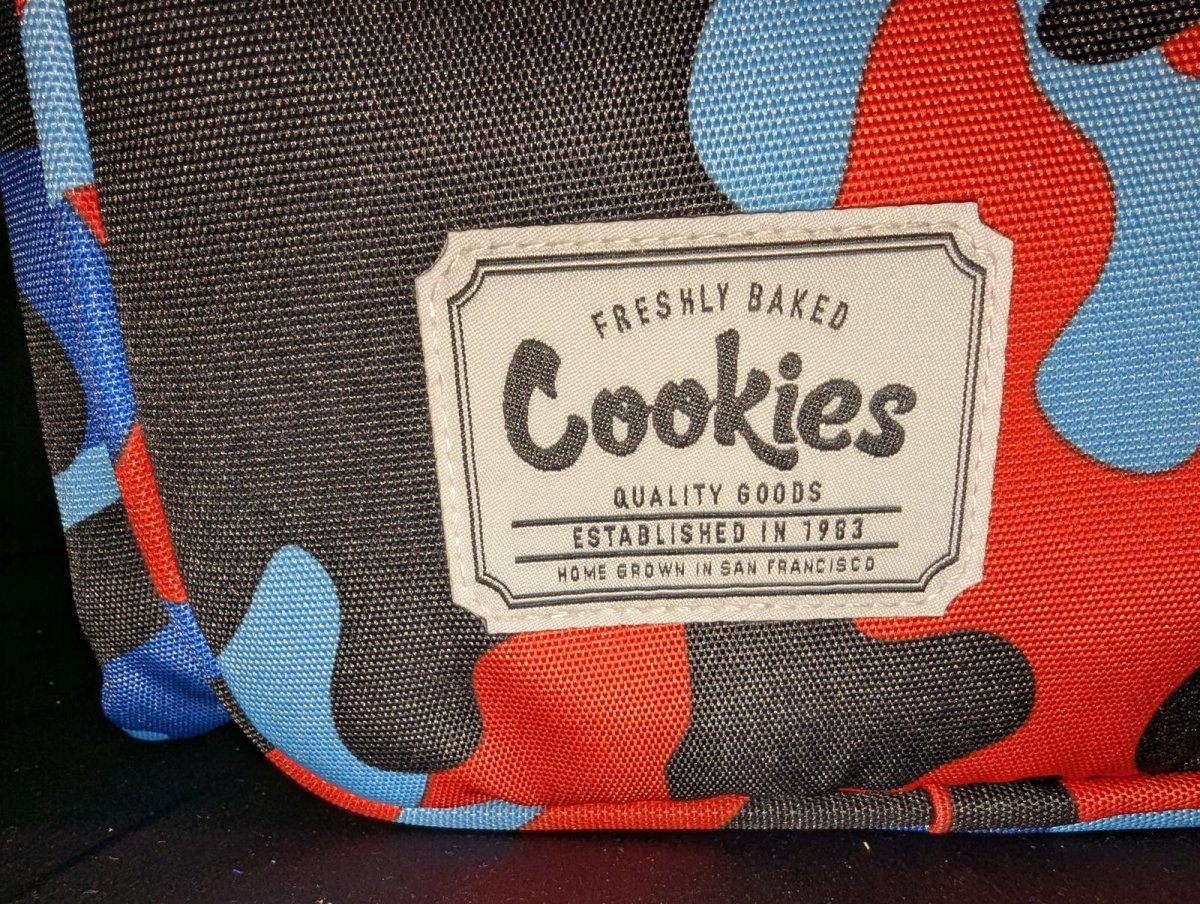 NEW Cookies SF Heritage Smell Proof Duffel Bag Blue Red Black Camo Streetwear - Sole & Drip
