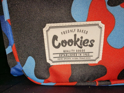 NEW Cookies SF Heritage Smell Proof Duffel Bag Blue Red Black Camo Streetwear - Sole & Drip