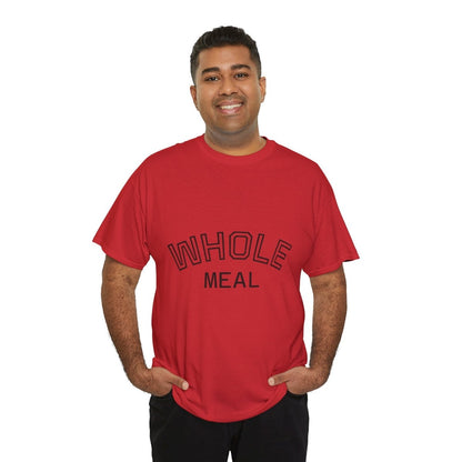Whole Meal T-Shirt — Minimalist Tee - Sole & Drip