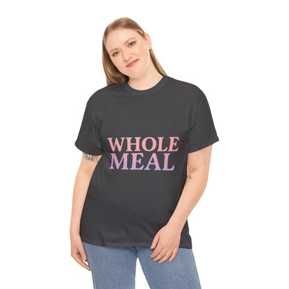 Whole Meal Tee — Pastel Gradient Graphic T‑Shirt - Sole & Drip