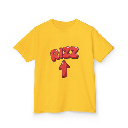 Kids Tee — Playful "RIZZ" Arrow Graphic Shirt - Sole & Drip