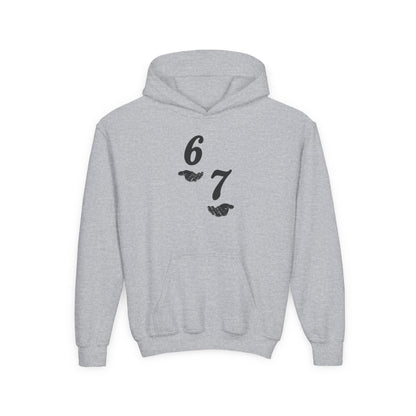 Youth Hoodie — 6 7 Graphic Hoodie - Sole & Drip