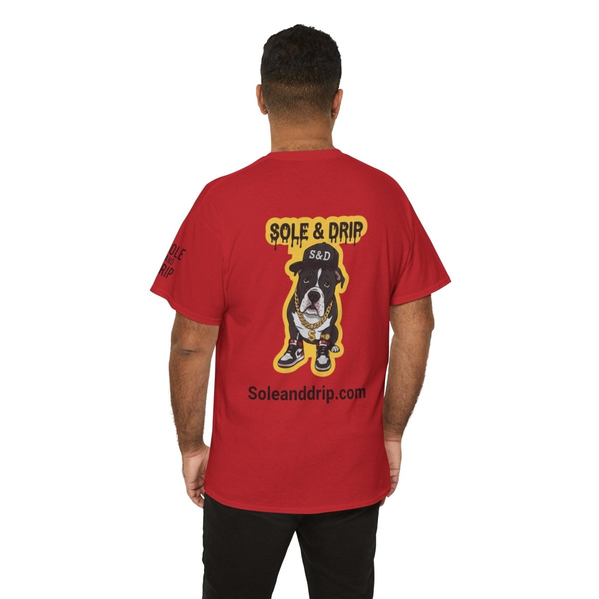 Sole and Drip Short Sleeve Tee — Sneaker Graphic Shirt with 'SOLE AND DRIP' Design - Sole & Drip