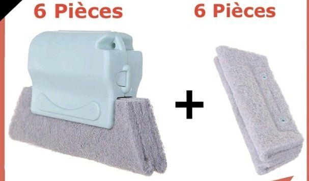 Creative Window Groove Cleaning Gap Brush Slot Cleaner - Sole & Drip