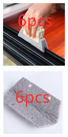 Creative Window Groove Cleaning Gap Brush Slot Cleaner - Sole & Drip