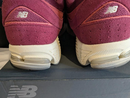 NEW BALANCE 2002R M2002RHA "Red Wine" Suede Pack Men's Size 11 EC W/ Box