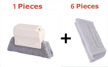 Creative Window Groove Cleaning Gap Brush Slot Cleaner - Sole & Drip