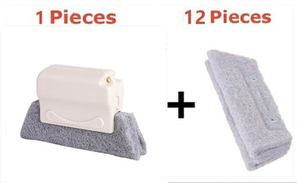 Creative Window Groove Cleaning Gap Brush Slot Cleaner - Sole & Drip