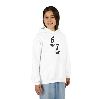 Youth Hoodie — 6 7 Graphic Hoodie - Sole & Drip