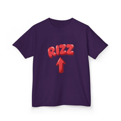 Kids Tee — Playful "RIZZ" Arrow Graphic Shirt - Sole & Drip