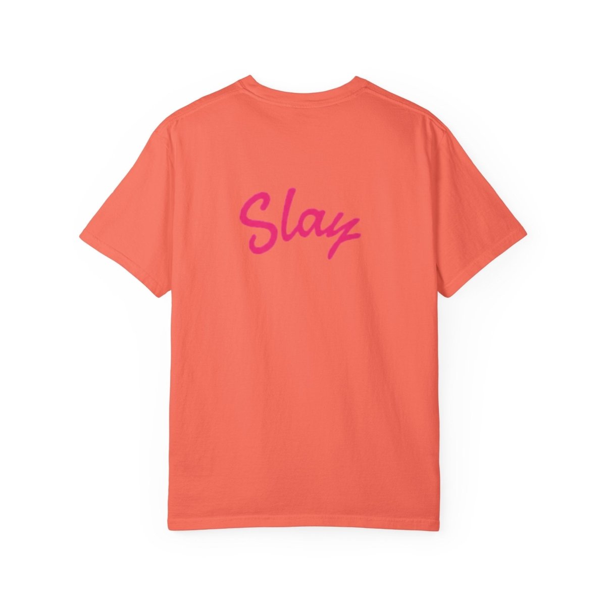 Baddie 67 T-Shirt — Pink Script "Baddie" Front & "Slay" Back - Sole & Drip