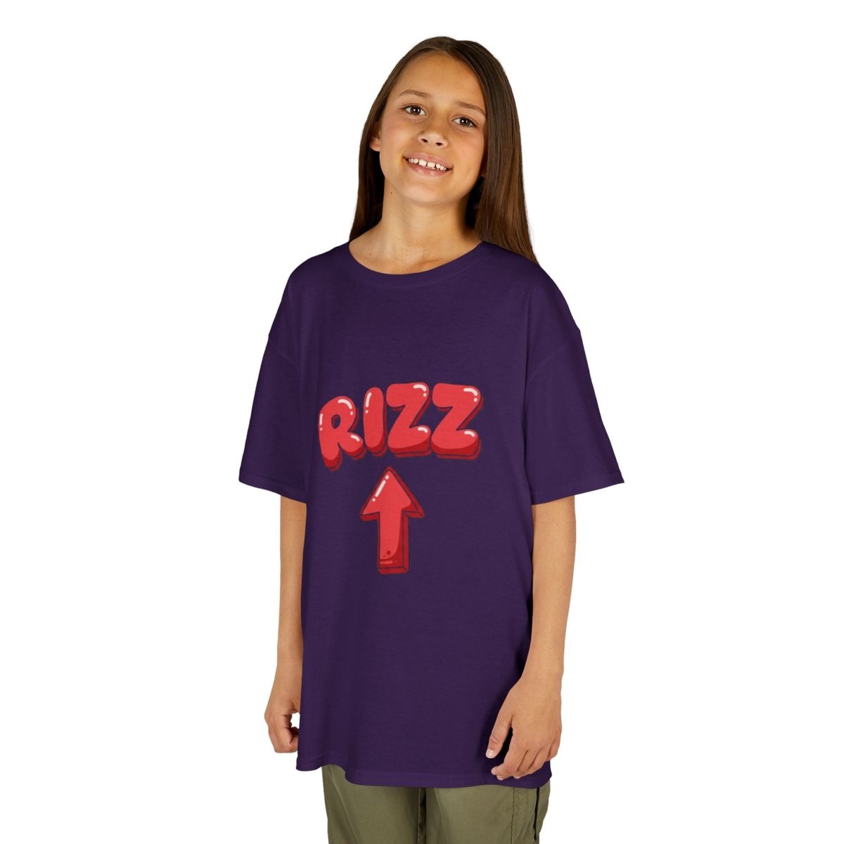 Kids Tee — Playful "RIZZ" Arrow Graphic Shirt - Sole & Drip