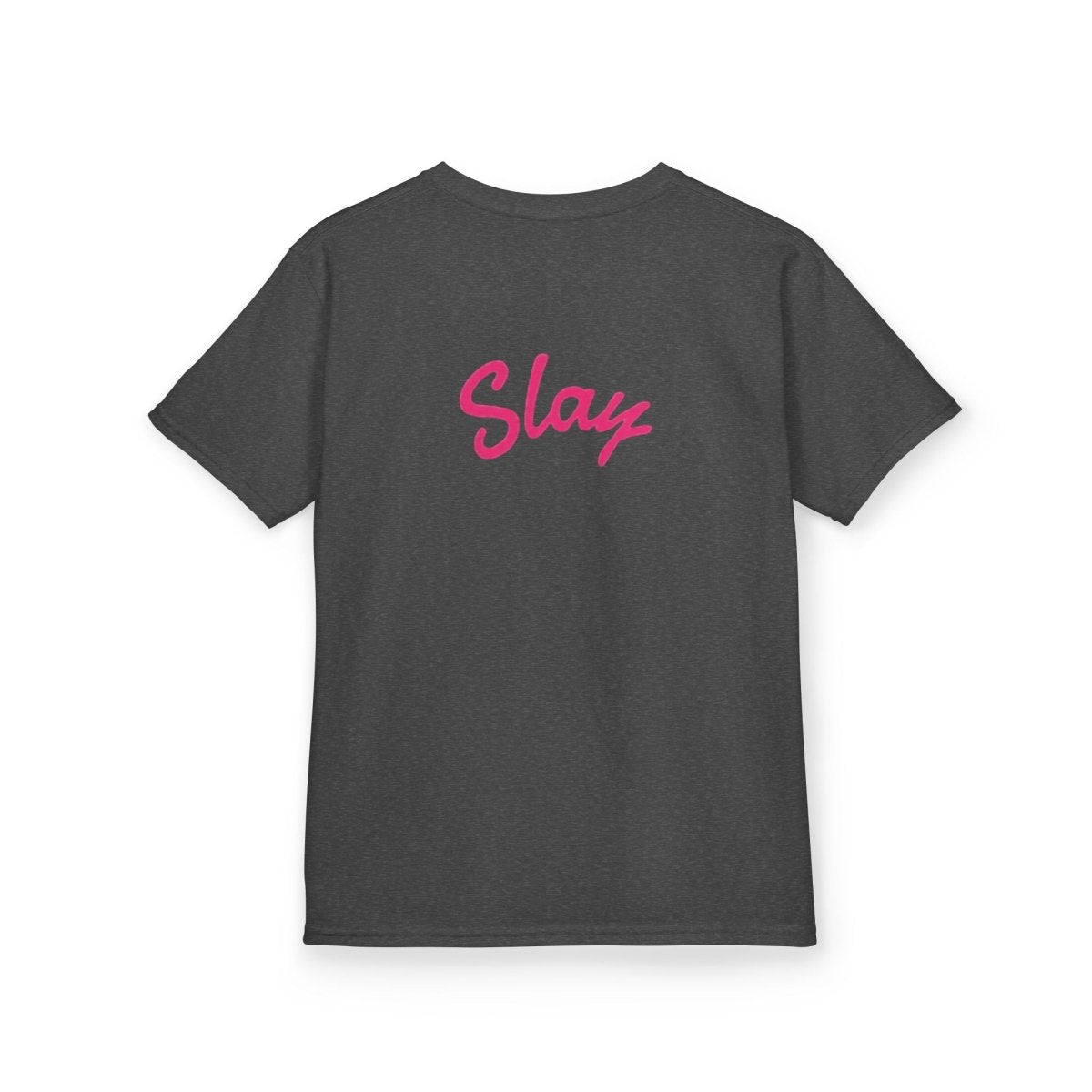 Kids Tee — Pink “Baddie 67” Front & “Slay” Back Graphic - Sole & Drip
