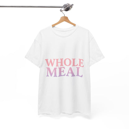 Whole Meal Tee — Pastel Gradient Graphic T‑Shirt - Sole & Drip