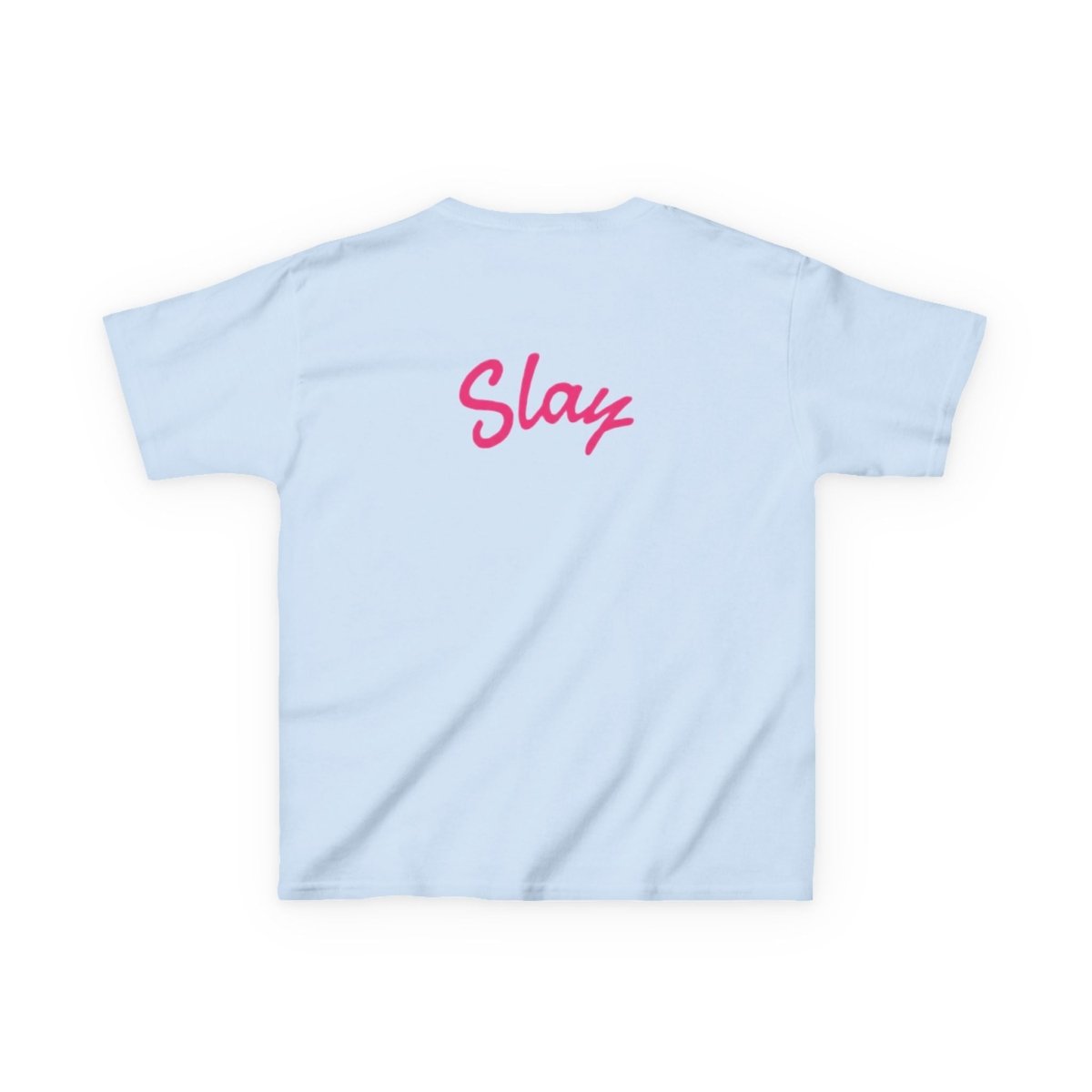 Kids Tee — Pink “Baddie 67” Front & “Slay” Back Graphic - Sole & Drip