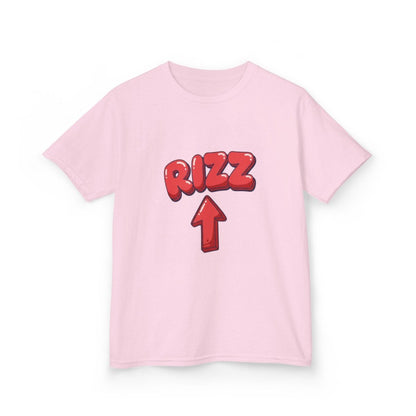 Kids Tee — Playful "RIZZ" Arrow Graphic Shirt - Sole & Drip