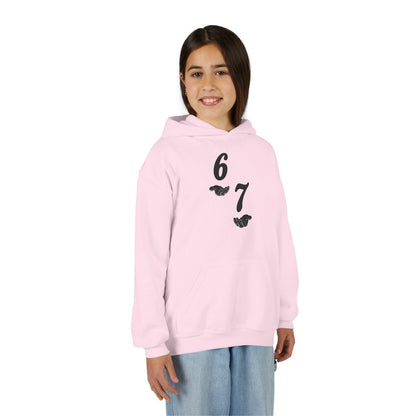 Youth Hoodie — 6 7 Graphic Hoodie - Sole & Drip
