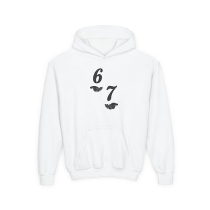 Youth Hoodie — 6 7 Graphic Hoodie - Sole & Drip