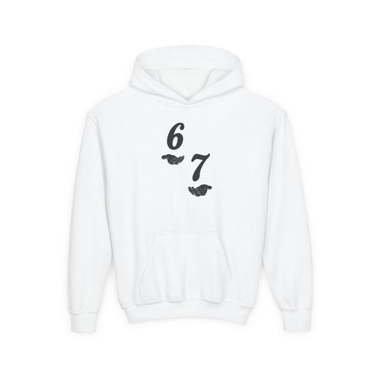 Youth Hoodie — 6 7 Graphic Hoodie - Sole & Drip