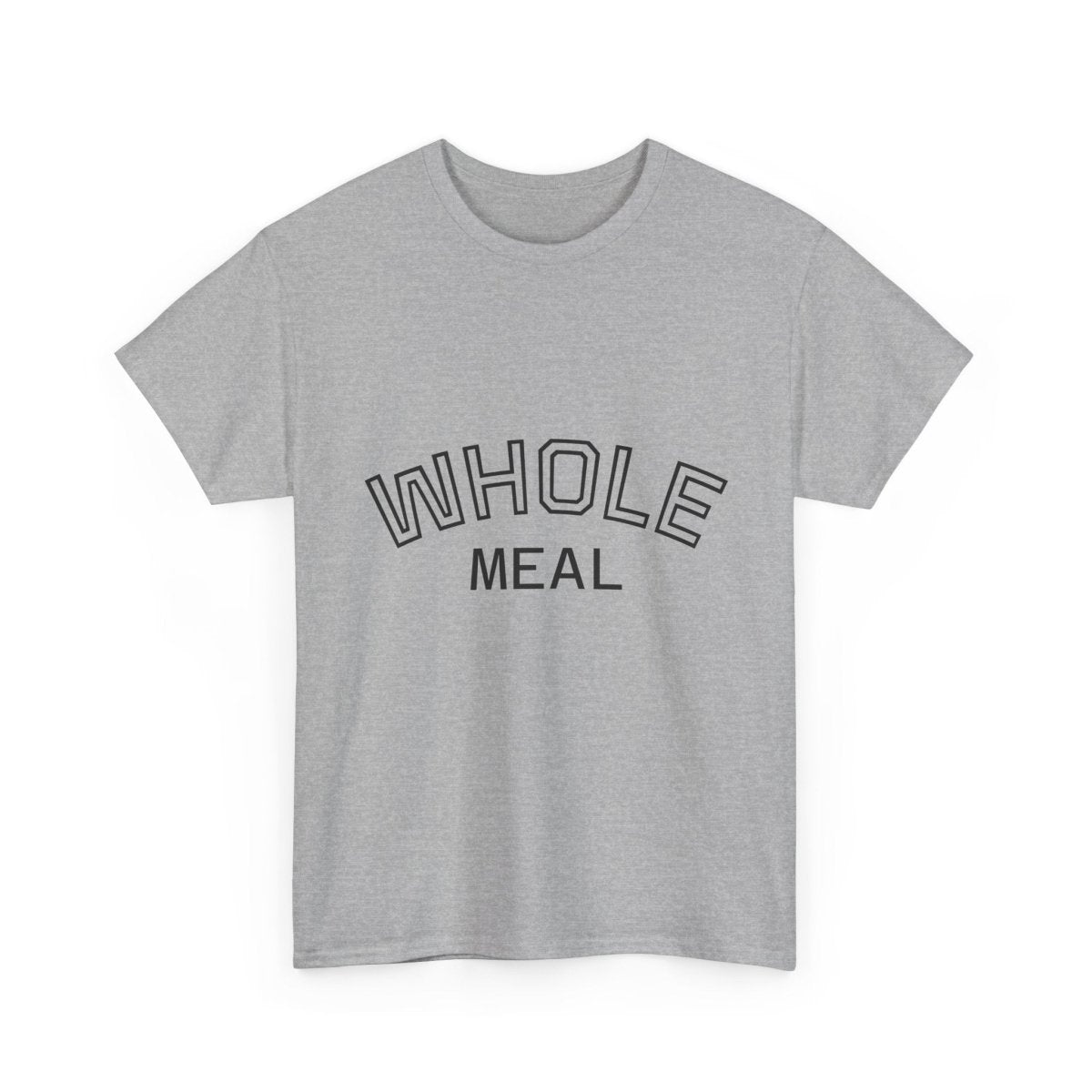 Whole Meal T-Shirt — Minimalist Tee - Sole & Drip