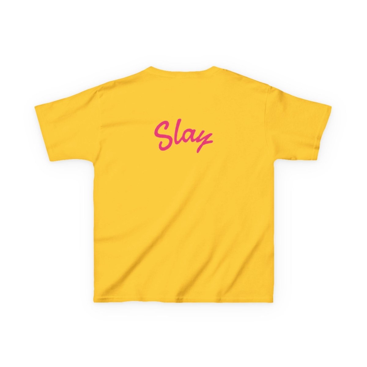 Kids Tee — Pink “Baddie 67” Front & “Slay” Back Graphic - Sole & Drip