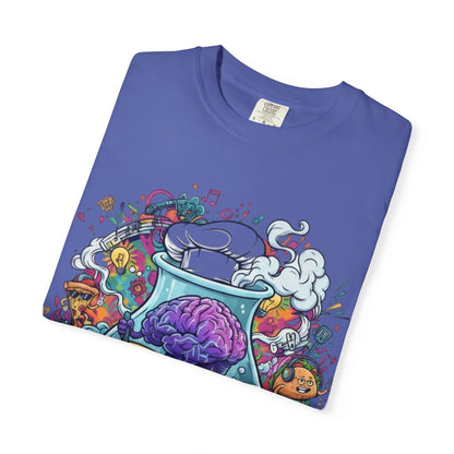 "Let Me Cook" T-Shirt — Colorful Chef Brain Illustration - Sole & Drip