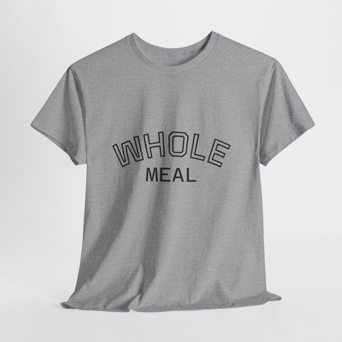 Whole Meal T-Shirt — Minimalist Tee - Sole & Drip