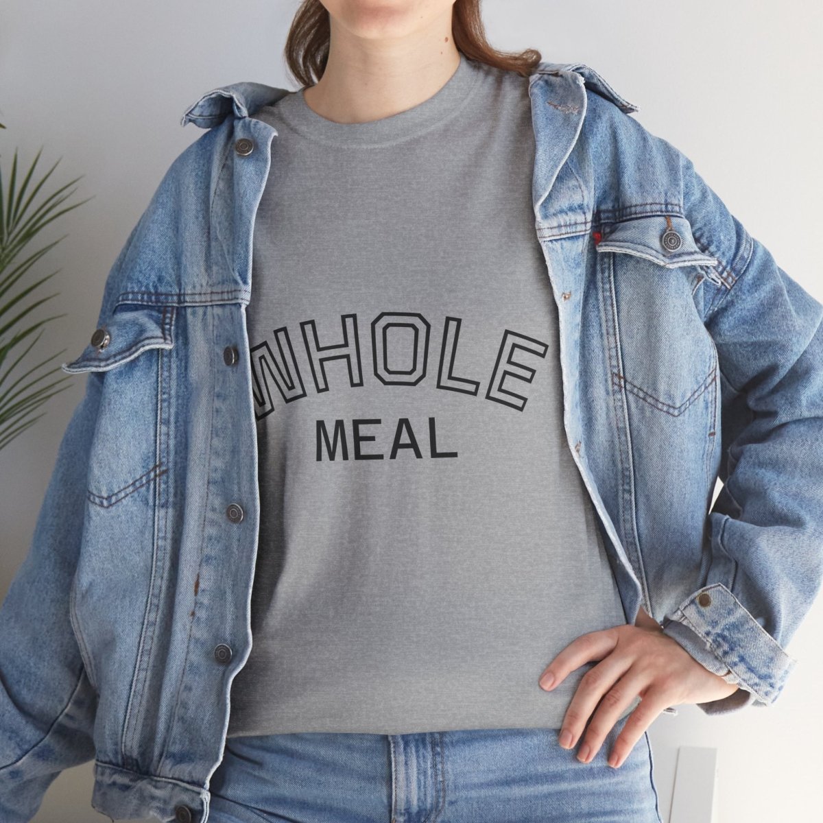 Whole Meal T-Shirt — Minimalist Tee - Sole & Drip
