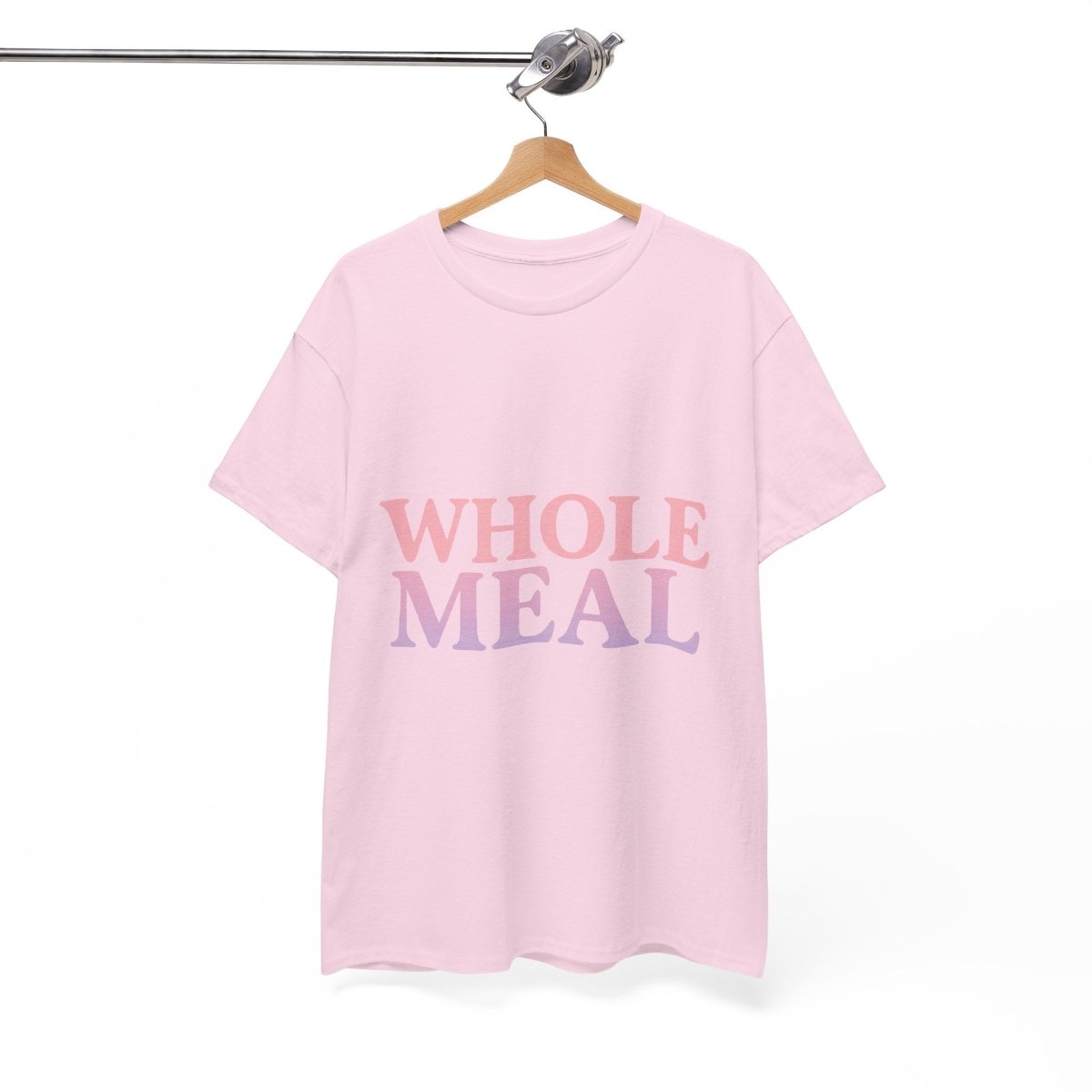 Whole Meal Tee — Pastel Gradient Graphic T‑Shirt - Sole & Drip