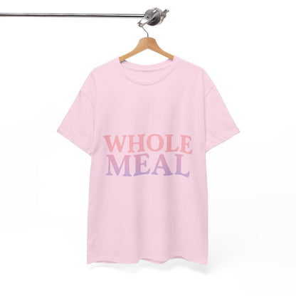 Whole Meal Tee — Pastel Gradient Graphic T‑Shirt - Sole & Drip