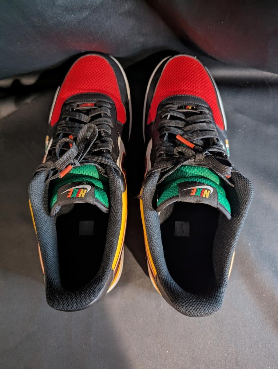 Nike Air Force 1 Low "Sunburst" Size 13 Used VGC CK9282 - 100 Multi - Color Retro - Sole & Drip