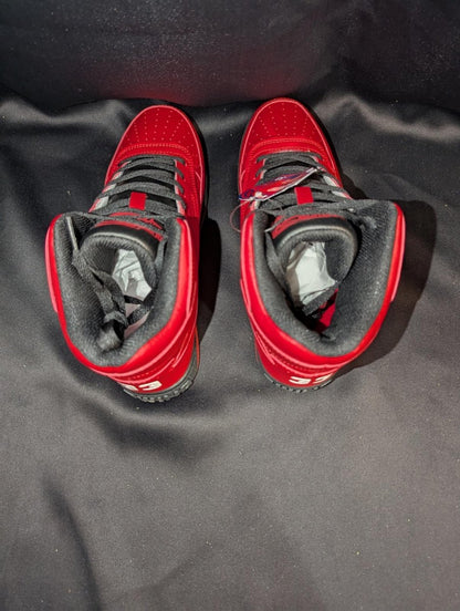 NEW NIB Patrick Ewing REBOUND ORION NON - STRAP Red Black White Men's 8 - Sole & Drip