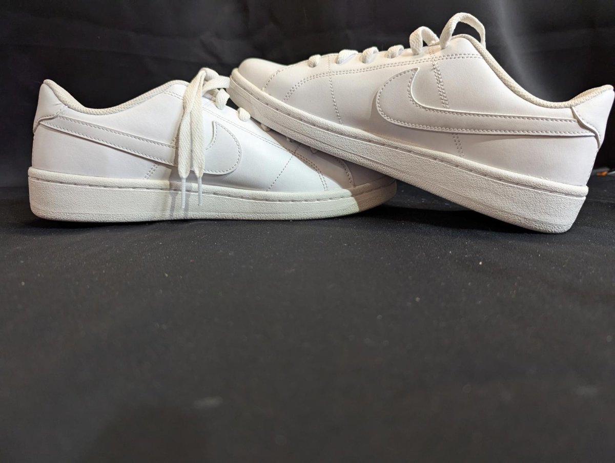 NEW Nike Court Royale 2 Low "Triple White" Wmns 9.5 Classic Sneaker CU9032 - 100 - Sole & Drip