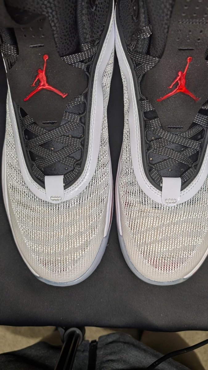 NEW Jordan 36 XXXVI 'First Light' CZ2650 - 100 White/Black Men's Size 13 - Sole & Drip