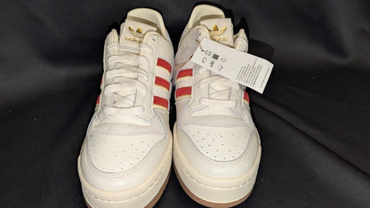 Adidas Forum Bold Stripes Red White Women's Size 6.5 JH7951 - Sole & Drip