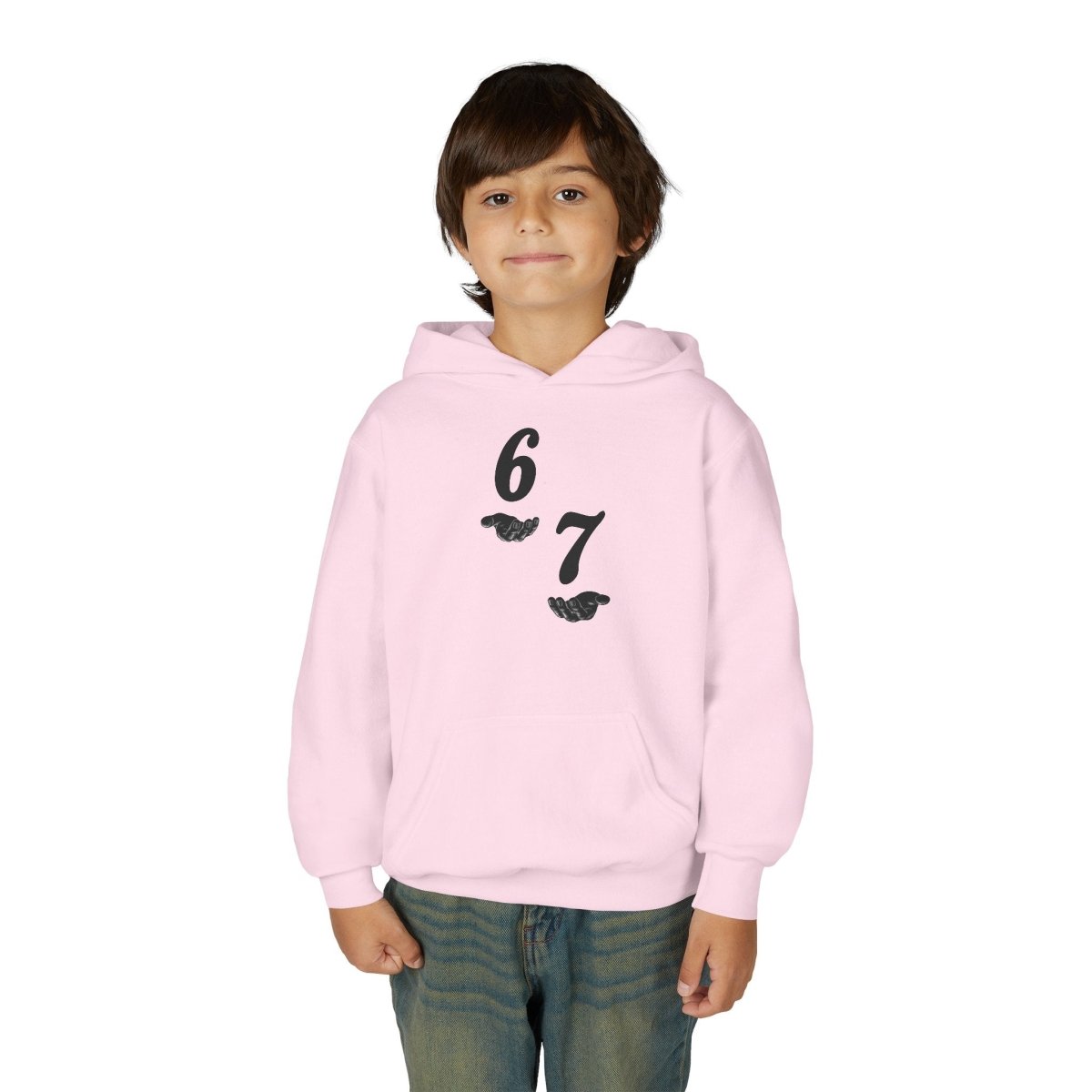 Youth Hoodie — 6 7 Graphic Hoodie - Sole & Drip