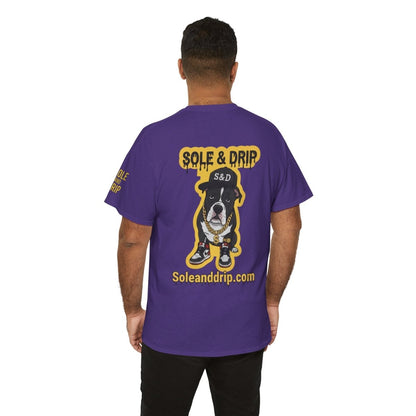 Sole and Drip Short Sleeve Tee — Sneaker Graphic Shirt with 'SOLE AND DRIP' Design - Sole & Drip