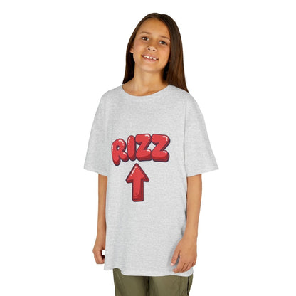Kids Tee — Playful "RIZZ" Arrow Graphic Shirt - Sole & Drip