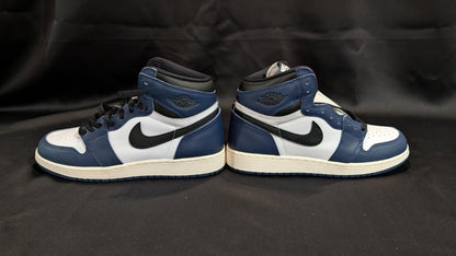 New Nike Air Jordan 1 Retro High OG GS FD1437 - 401 "Midnight Navy" Size 6.5Y - Sole & Drip