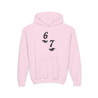Youth Hoodie — 6 7 Graphic Hoodie - Sole & Drip