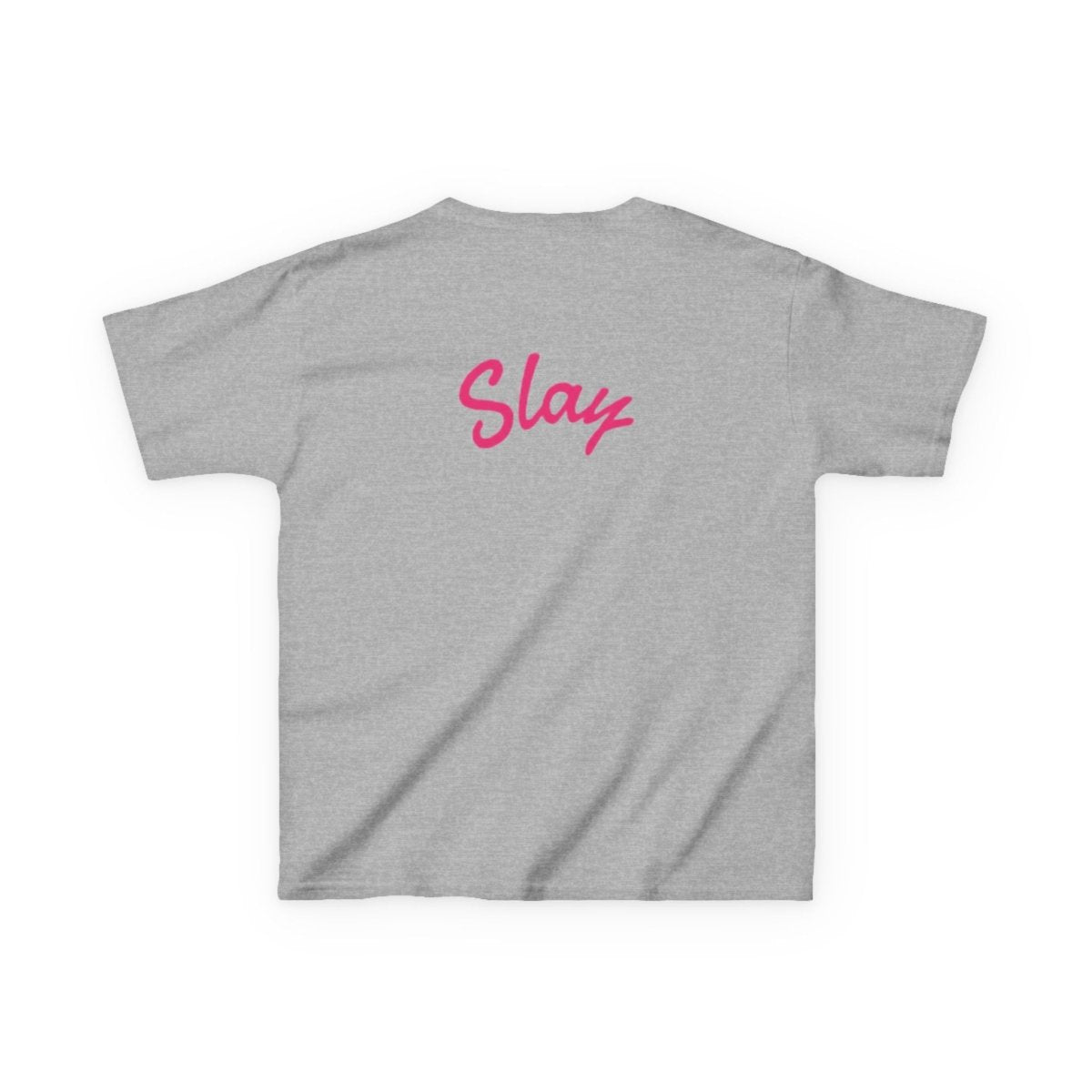 Kids Tee — Pink “Baddie 67” Front & “Slay” Back Graphic - Sole & Drip