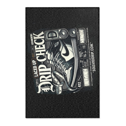 Sneakerhead 'Laced Up' Area Rug – Vintage Sneaker Graphic Floor Mat