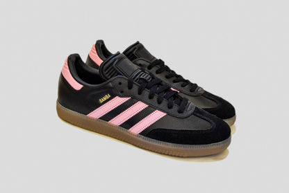ADIDAS SAMBA 'MESSI' INTER MIAMI Black Pink Gold JP7845 Mens 8.5 NEW w/Box