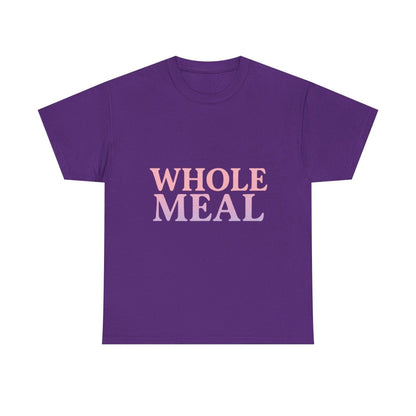 Whole Meal Tee — Pastel Gradient Graphic T‑Shirt - Sole & Drip