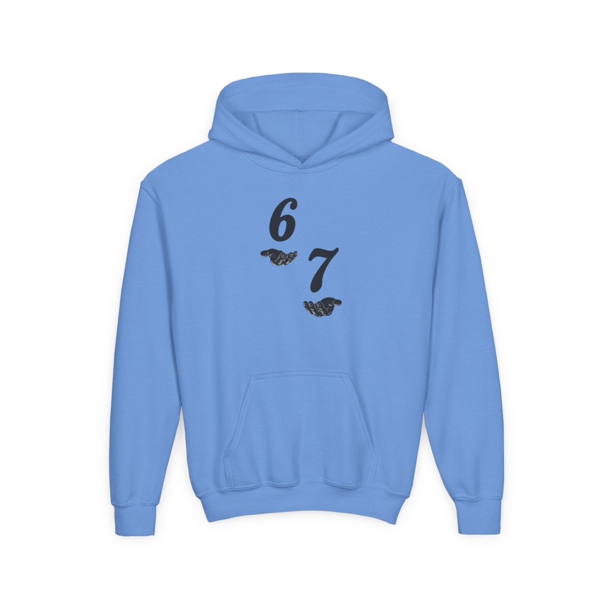 Youth Hoodie — 6 7 Graphic Hoodie - Sole & Drip