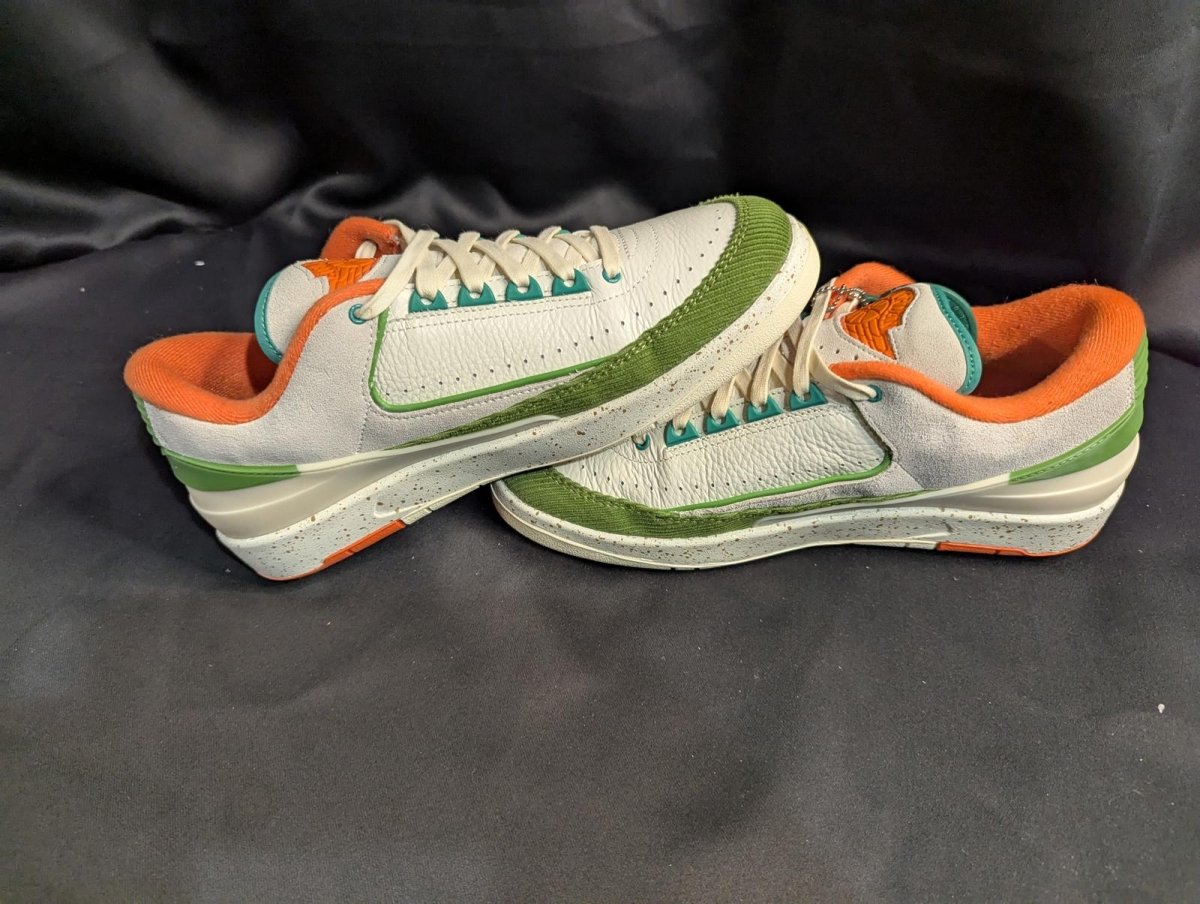 NEW DS Wmns Air Jordan 2 Low SP x TITAN "Manila" US 10.5 DV6206 - 183 Tropical - Sole & Drip