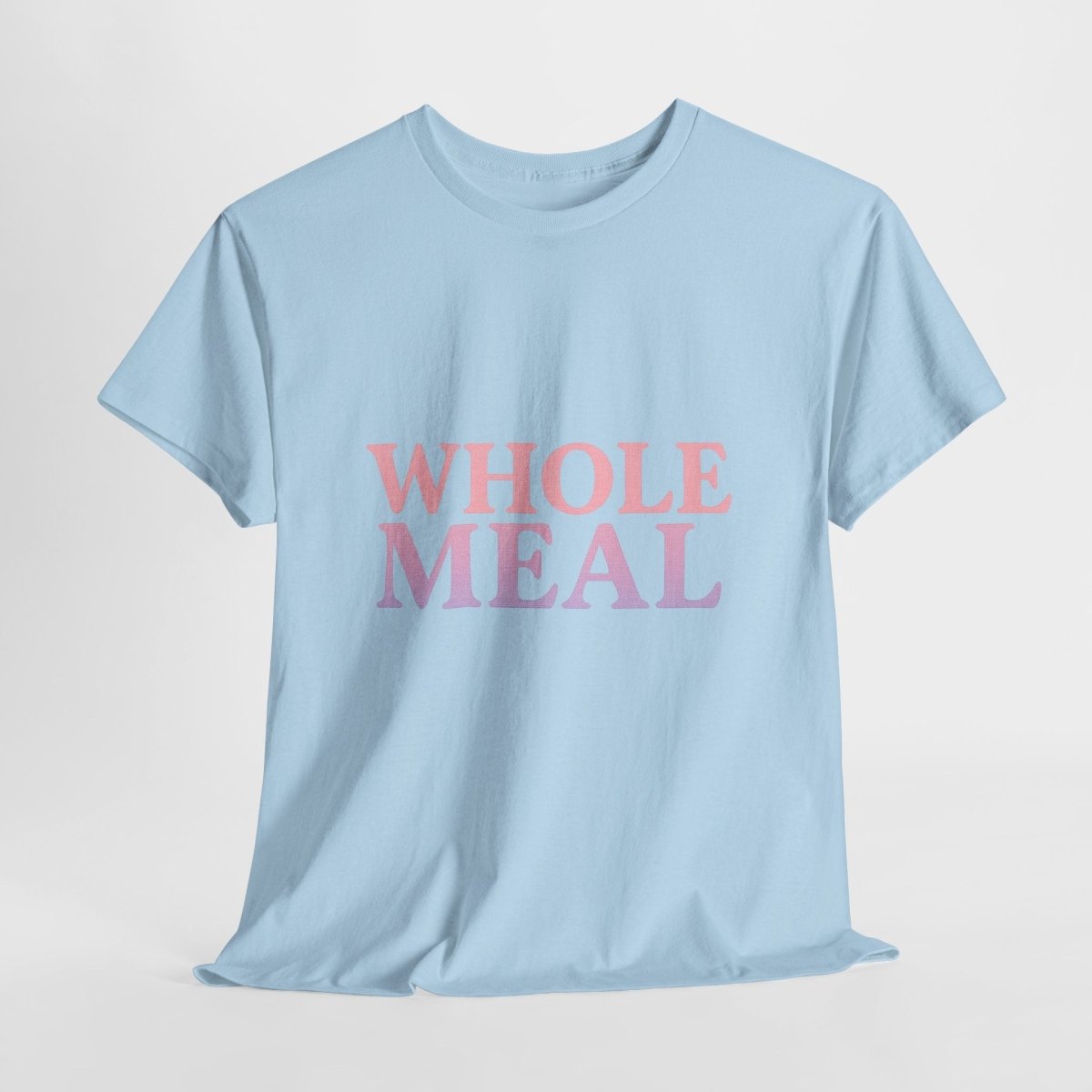 Whole Meal Tee — Pastel Gradient Graphic T‑Shirt - Sole & Drip