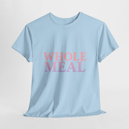 Whole Meal Tee — Pastel Gradient Graphic T‑Shirt - Sole & Drip