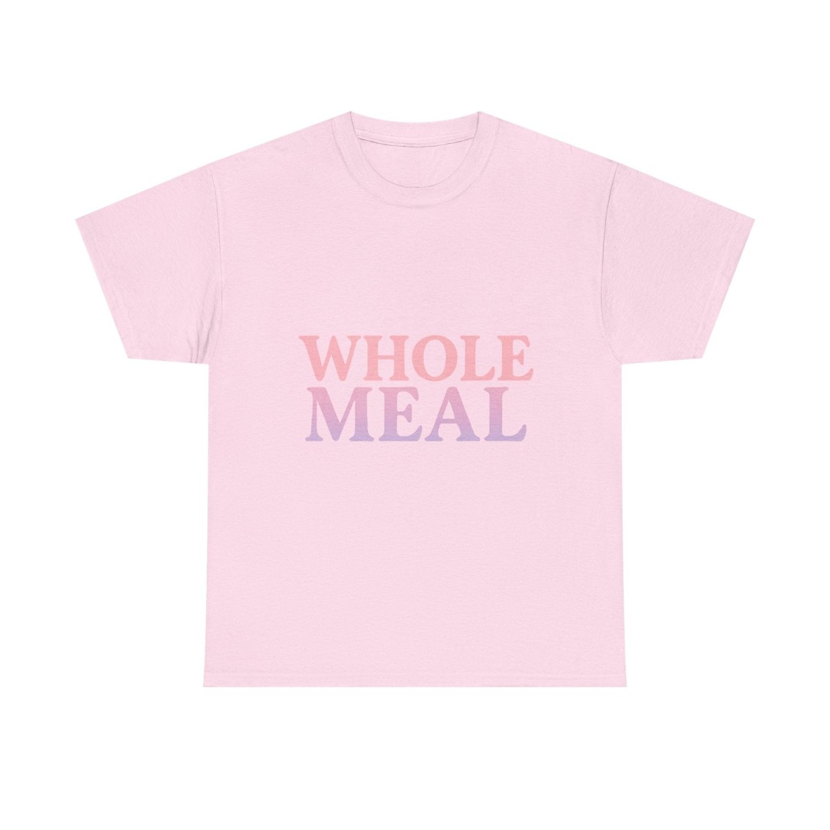 Whole Meal Tee — Pastel Gradient Graphic T‑Shirt - Sole & Drip