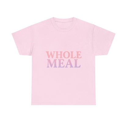Whole Meal Tee — Pastel Gradient Graphic T‑Shirt - Sole & Drip